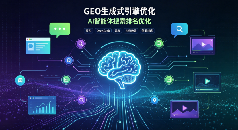 龙凤区GEO 浪潮来袭：生成式引擎优化崛起，创作者争抢豆包、DeepSeek、元宝智能体流量入口